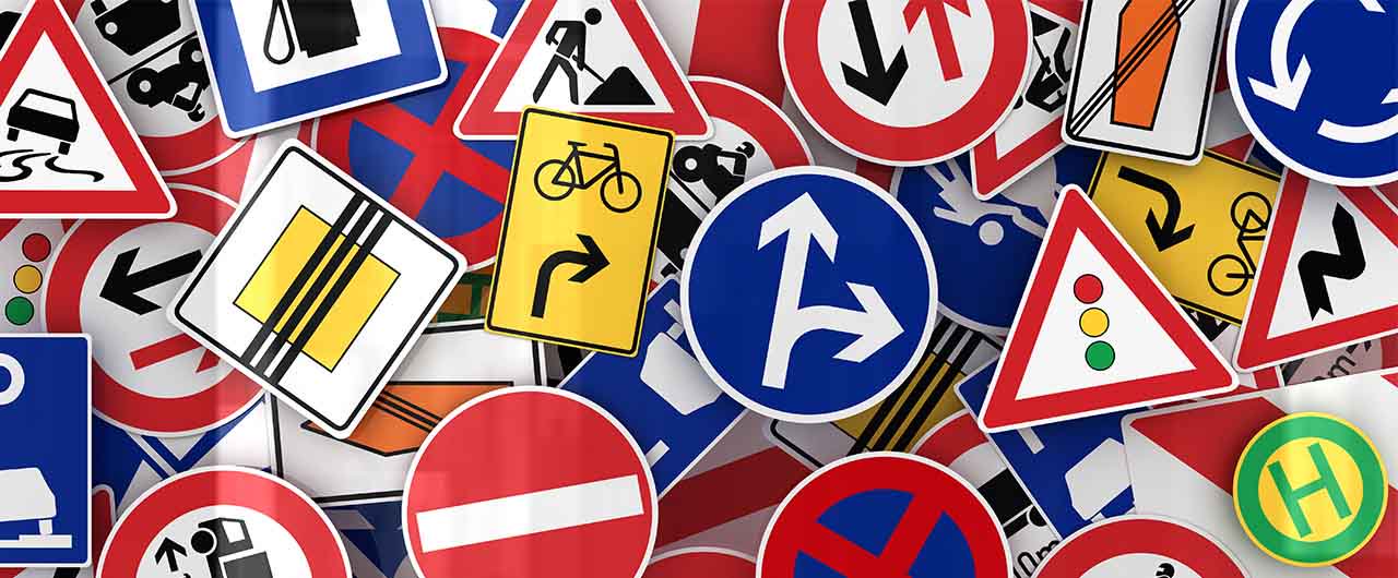 The Difference Between Road Signs Around The World Front Signs