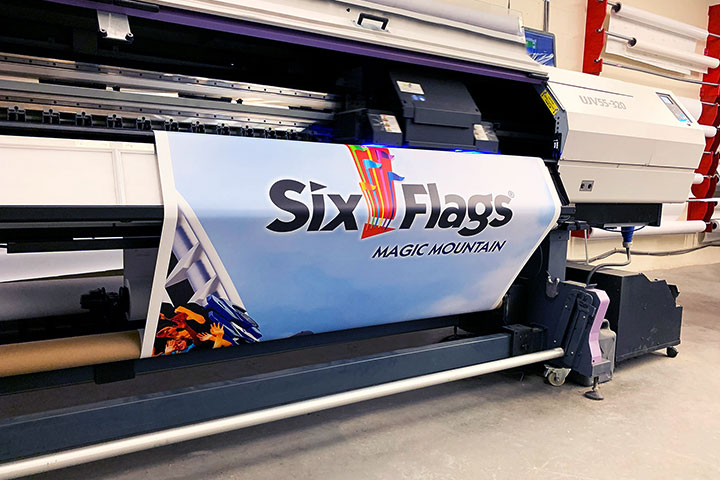 Large Format Printing On Banner And Rigid Materials | LA | Front Signs