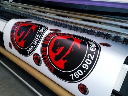 Printing Vinyl Stickers Inkjet