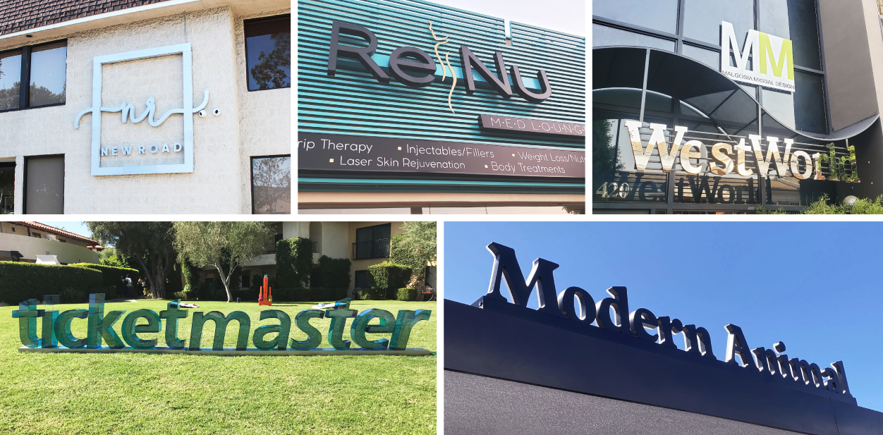 outdoor sign systems