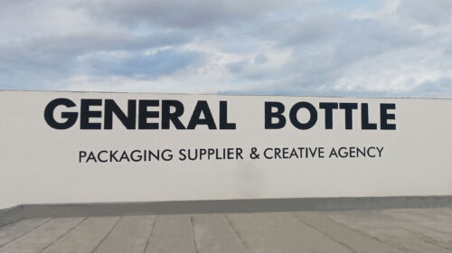 general bottle wall painting outdoors