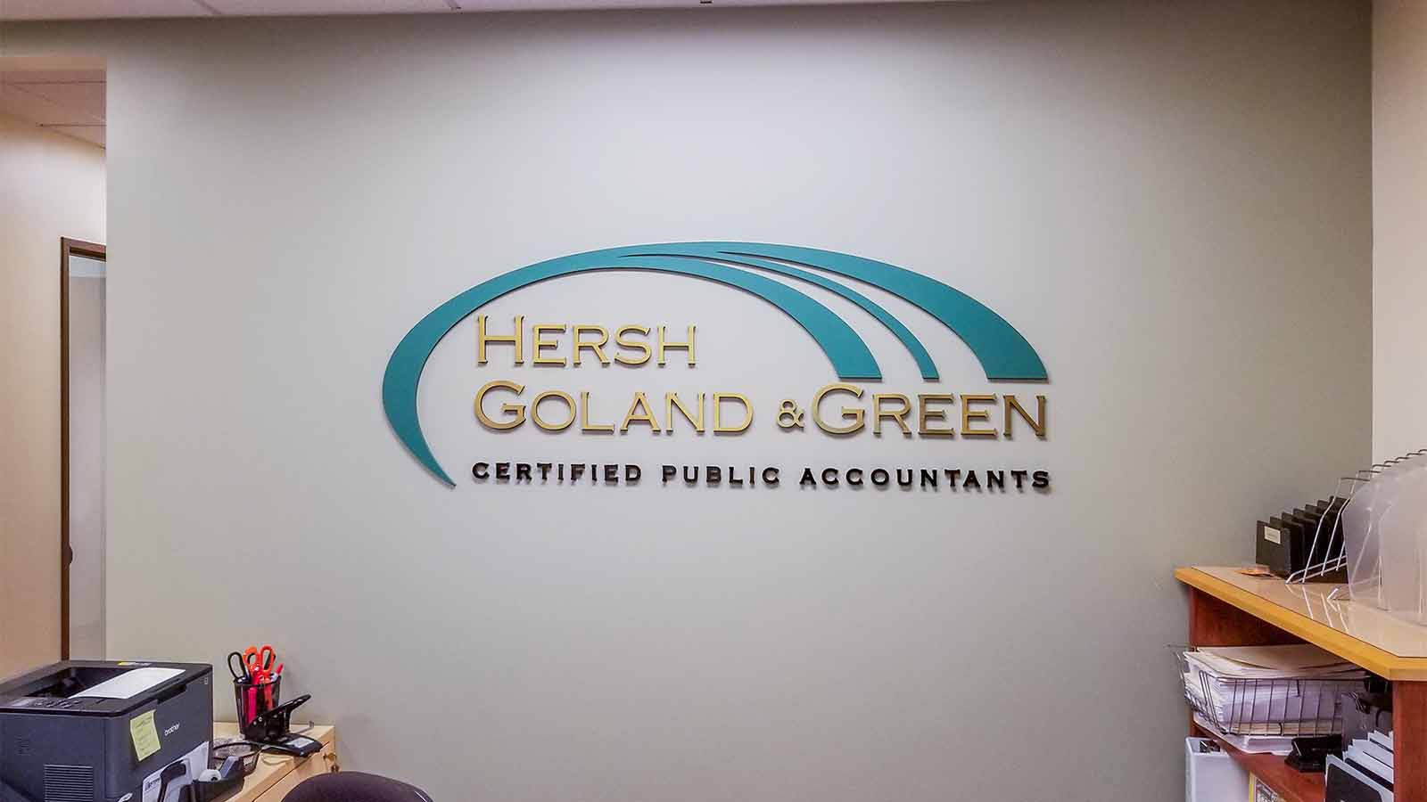 hersh goland and green lobby branding