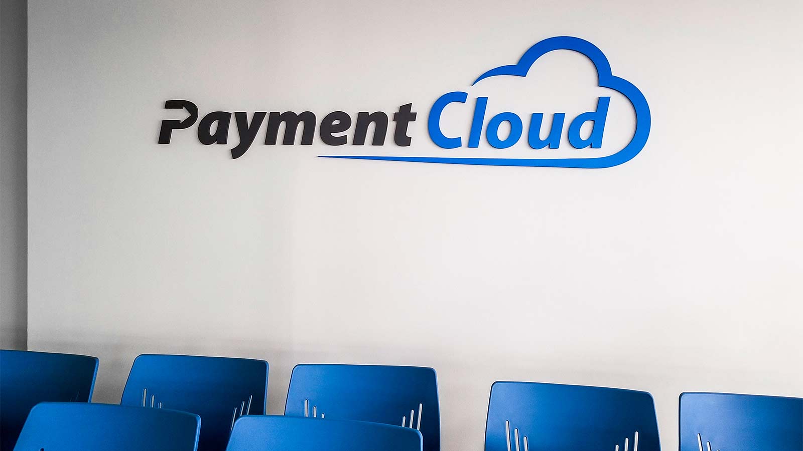 payment cloud interior acrylic letters
