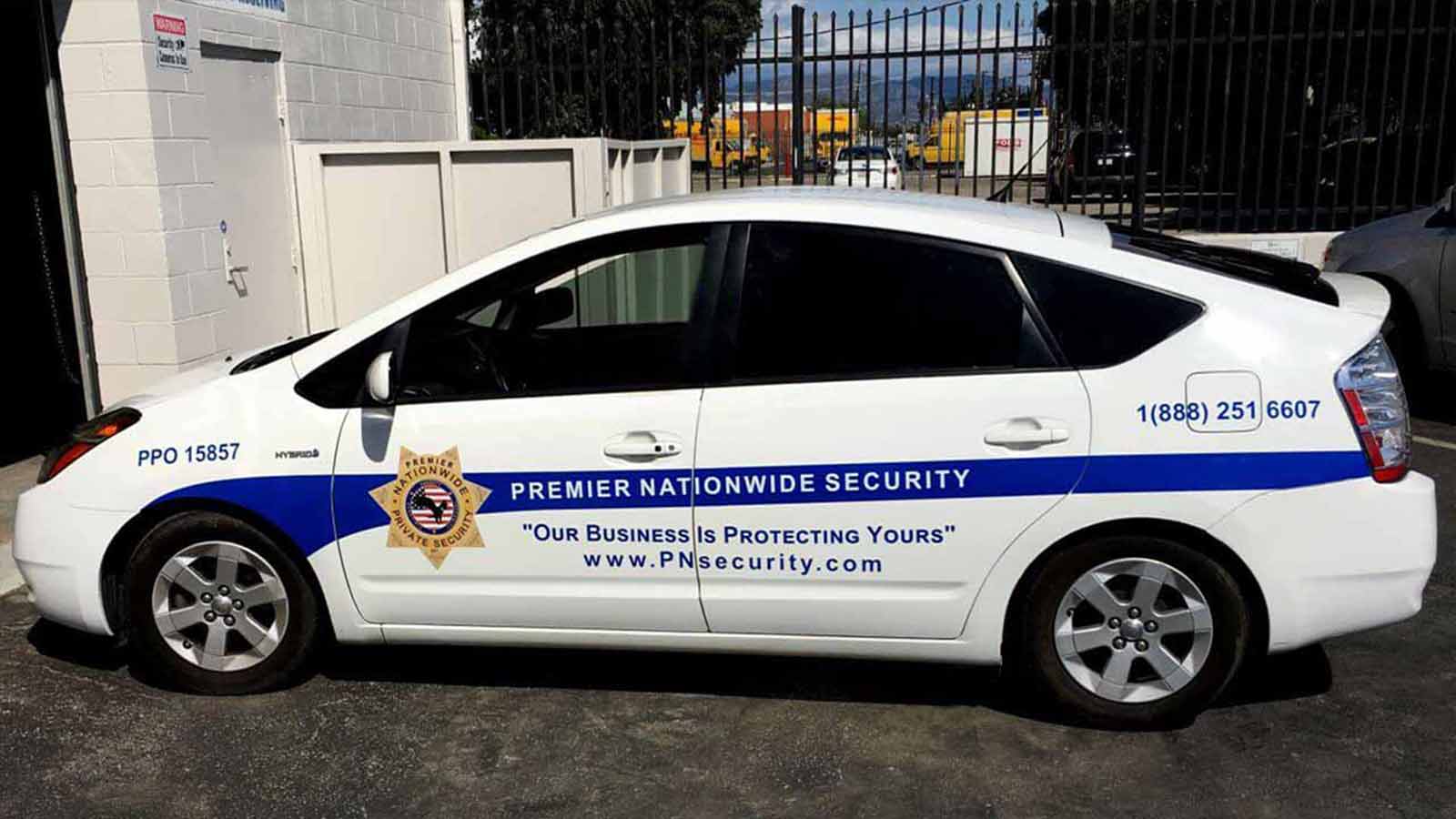 premier nationwide security vehicle wrapping