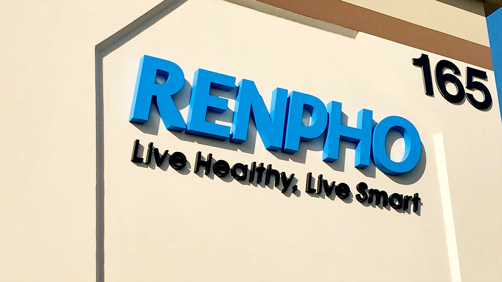 renpho large wall mounted aluminum letters