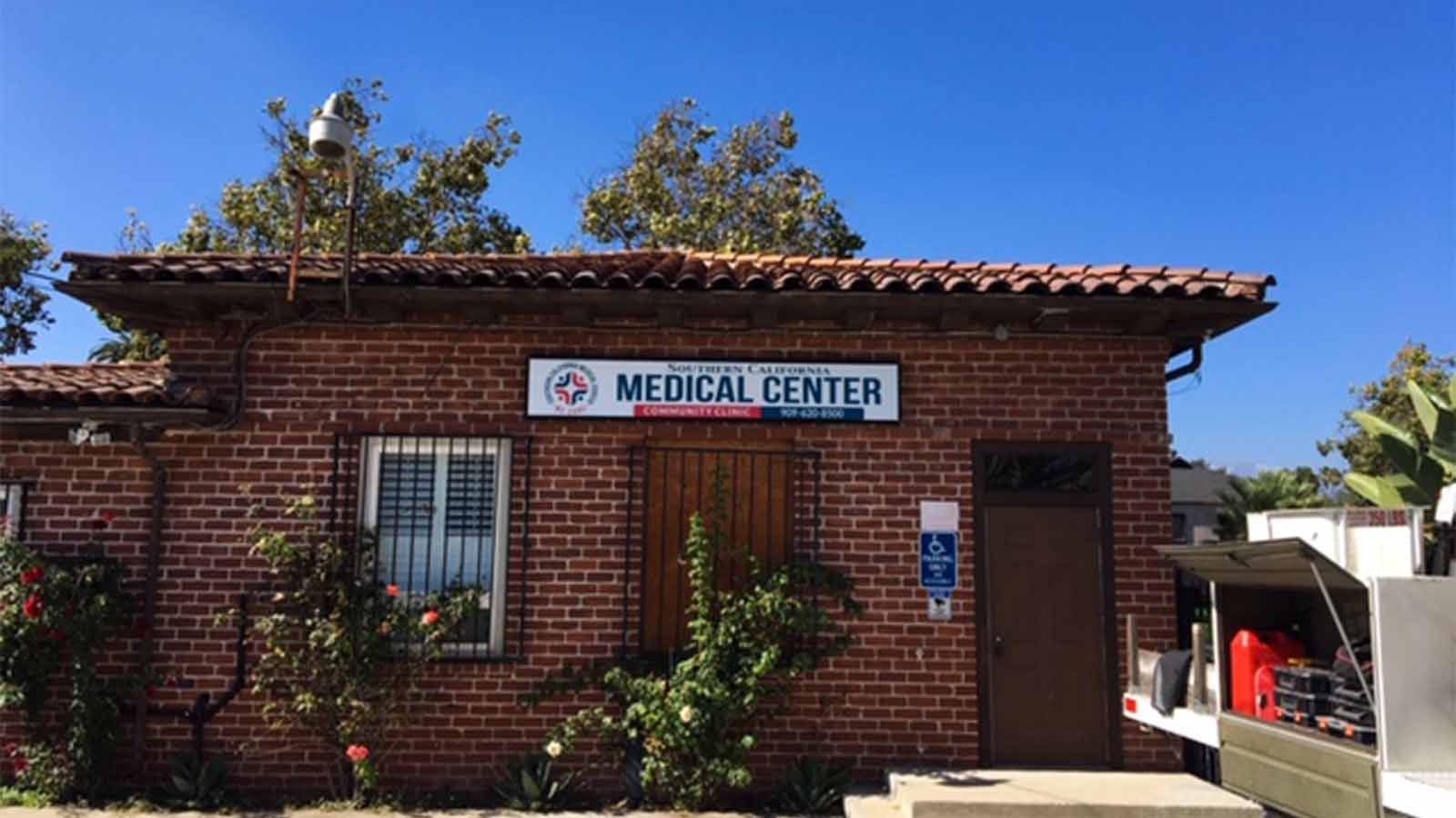 southern california medical center lightbox display