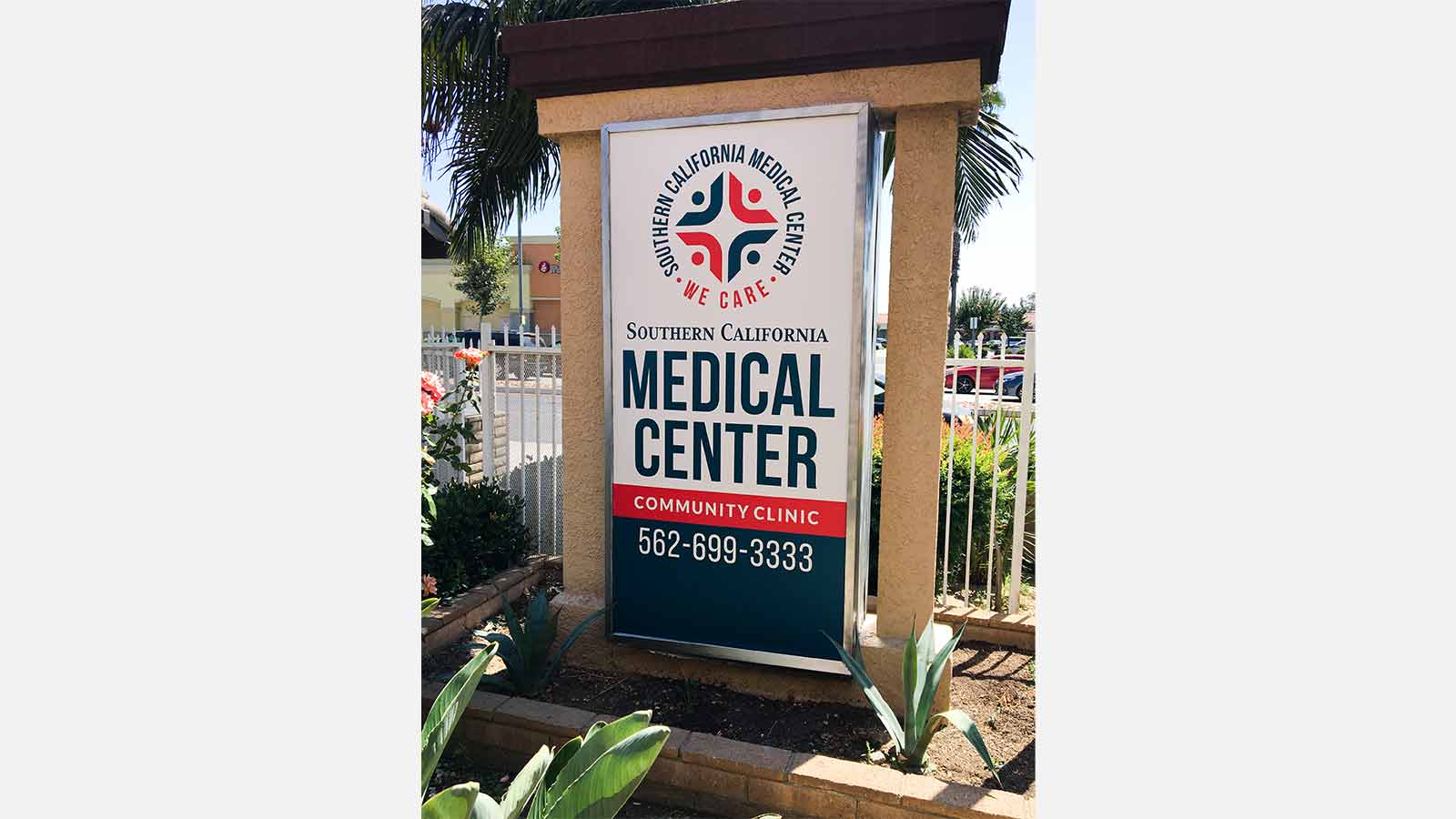 southern california medical center lightbox sign