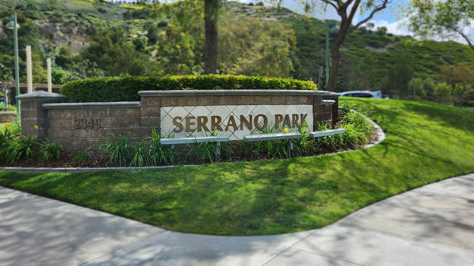 city of orange outdoor sign installed in the park