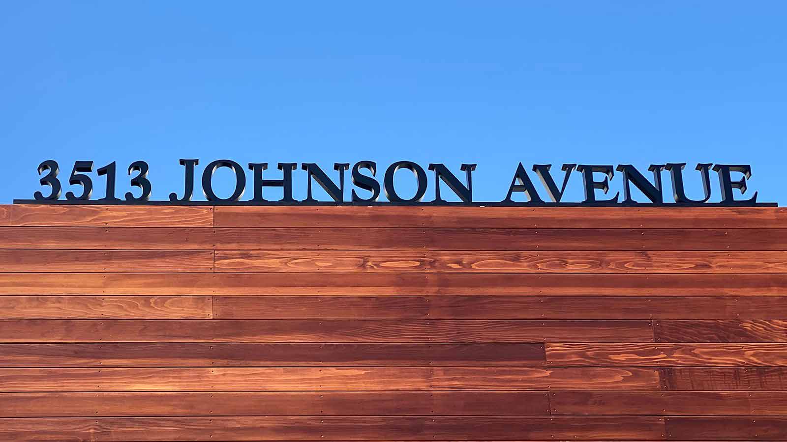 3513 johnson avenue acrylic 3d letters