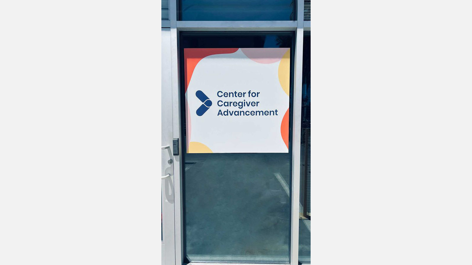 center for caregiver advancement window decal