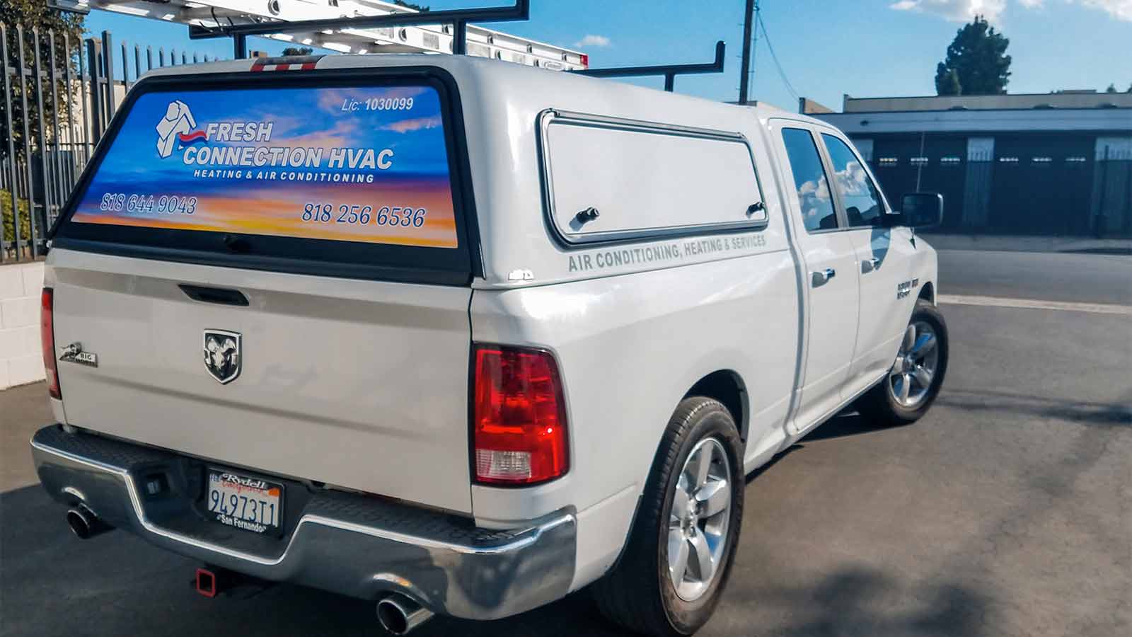 fresh connection hvac back windshield wrapping