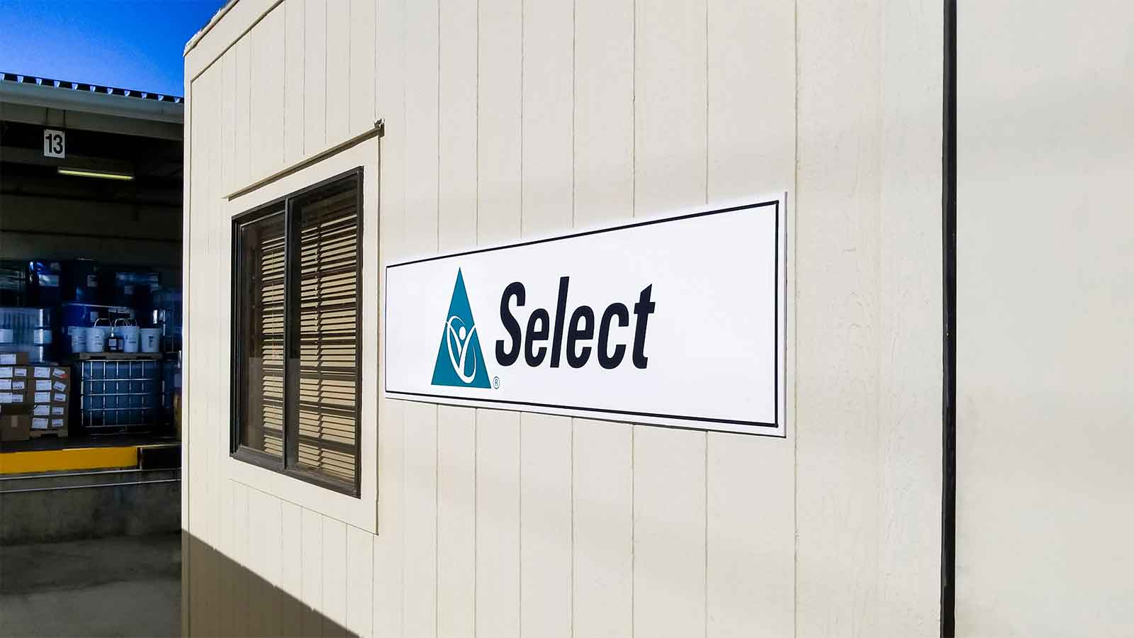 select company pvc outdoor sign