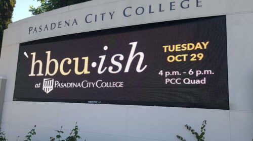 pasadena city college led display repair for outdoors