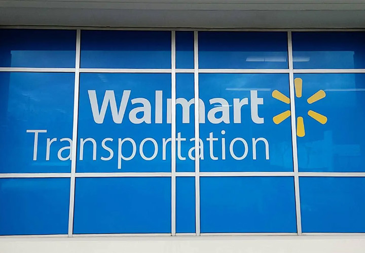 Walmart custom decal related to car branding